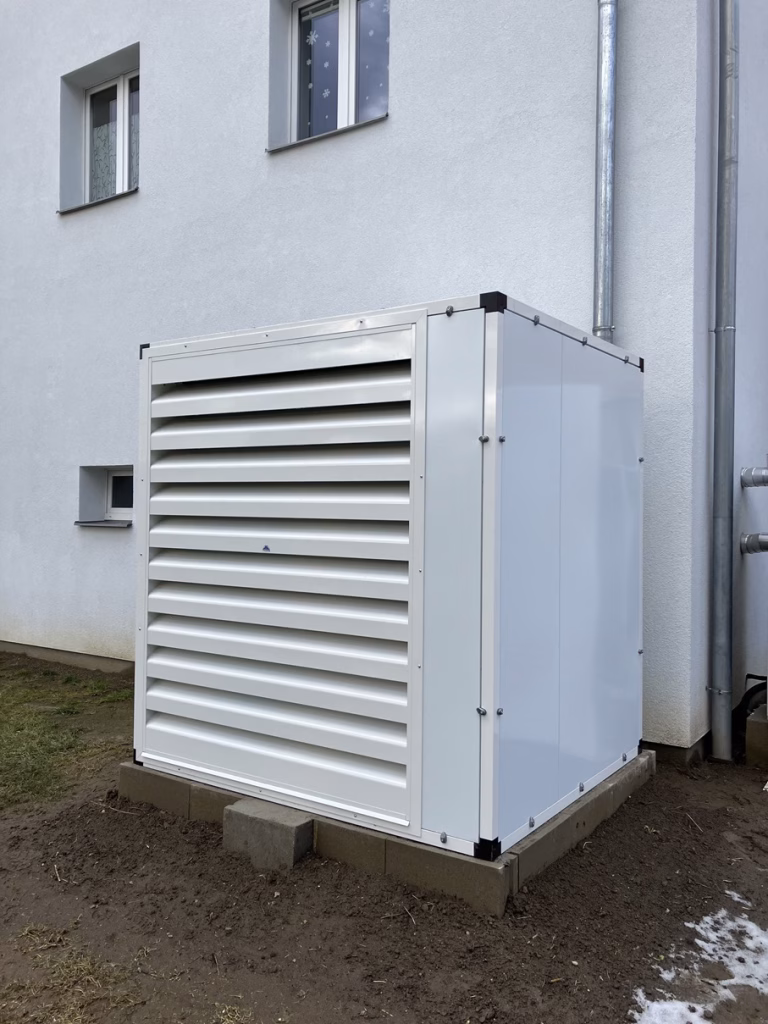 Schallschutzeinhausung für Wärmepumpen nach Maß